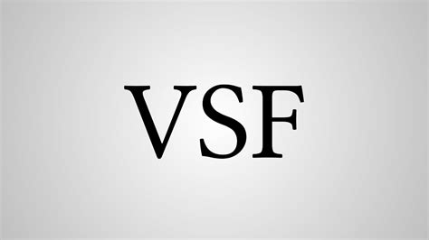 what does vsf mean watches